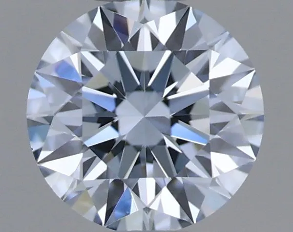 0.4ct ROUND Fancy Light Blue VVS2 Coloured Lab diamond