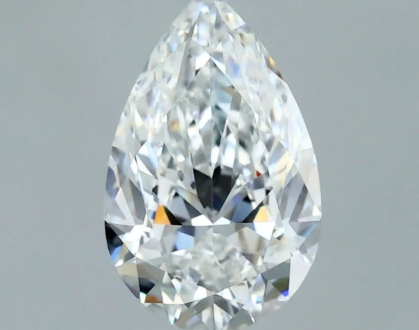 0.50ct PEAR F VVS2 Natural diamond