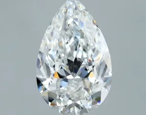 0.5ct PEAR F VVS2 Natural diamond