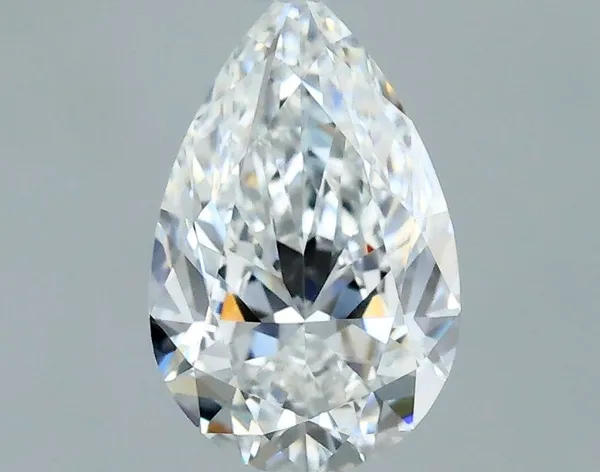 0.5ct PEAR F VVS2 Natural diamond