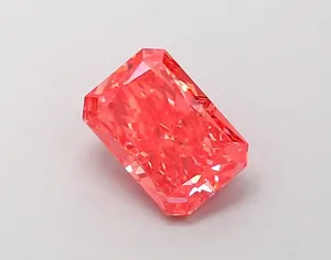 1.03ct RADIANT Fancy Vivid Pink VS1 Coloured Lab diamond