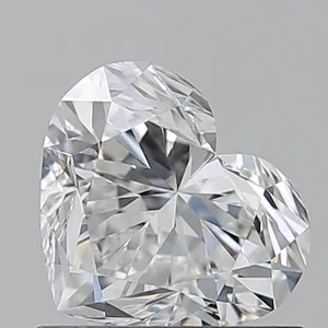 0.91ct HEART E VVS1 Natural diamond