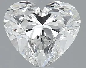 0.7ct HEART F VS2 Natural diamond