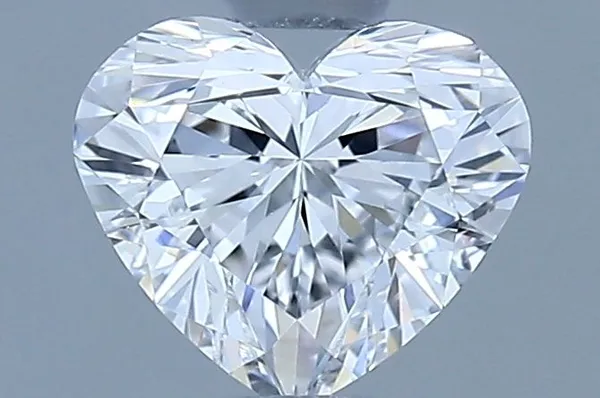 0.55ct HEART D VS1 Natural diamond