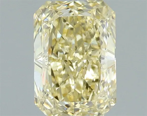 1.04ct RADIANT Fancy Yellow VS1 Coloured Lab diamond