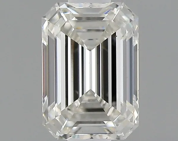 0.73ct EMERALD F VS1 Lab diamond