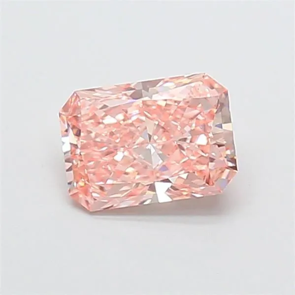1.07ct RADIANT Fancy Intense Pink VS1 Coloured Lab diamond