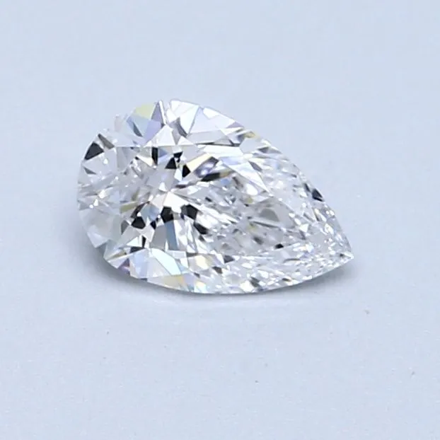 0.49ct PEAR D SI2 Natural diamond