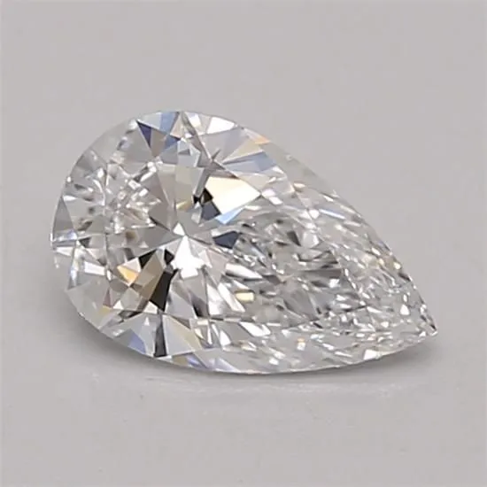0.54ct PEAR D IF Lab Grown diamond