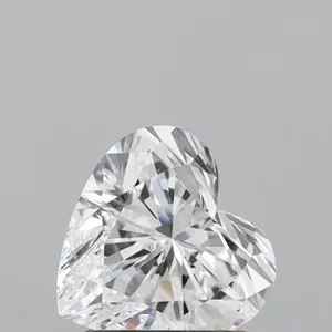 1.26ct HEART D VS2 Lab diamond