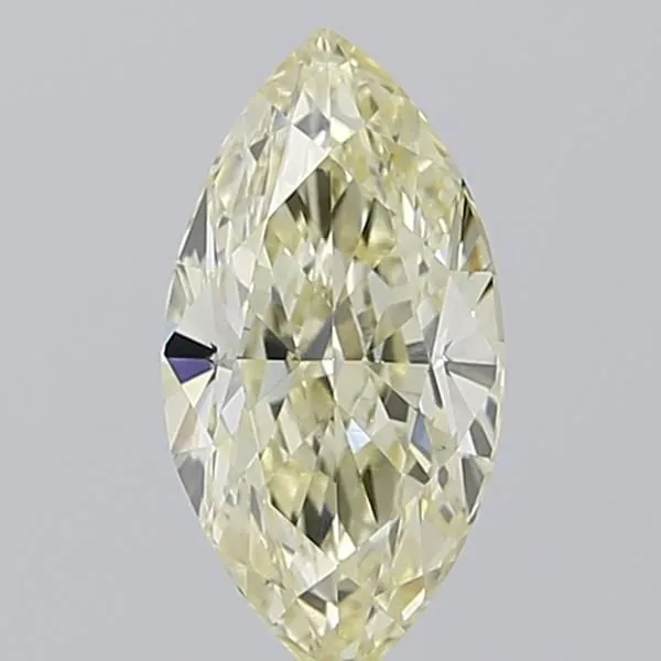 1.04ct MARQUISE Fancy Light Yellow VS1 Coloured Lab diamond