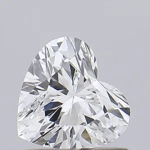 0.7ct HEART D VVS2 Lab diamond