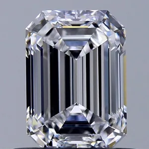 0.56ct EMERALD D VVS1 Natural diamond