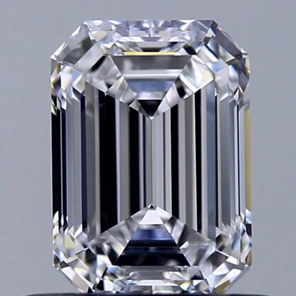 0.56ct EMERALD D VVS1 Natural diamond