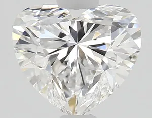 0.81ct HEART D VS2 Natural diamond