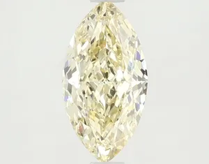 1.28ct MARQUISE Fancy Intense Yellow VVS2 Coloured Lab diamond