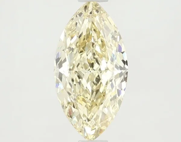 1.28ct MARQUISE Fancy Intense Yellow VVS2 Coloured Lab diamond