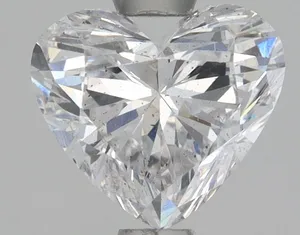 0.9ct HEART D SI2 Natural diamond