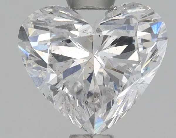 0.9ct HEART D SI2 Natural diamond