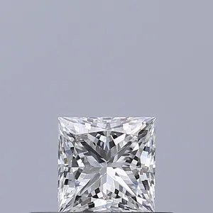 0.35ct PRINCESS E VVS2 Natural diamond