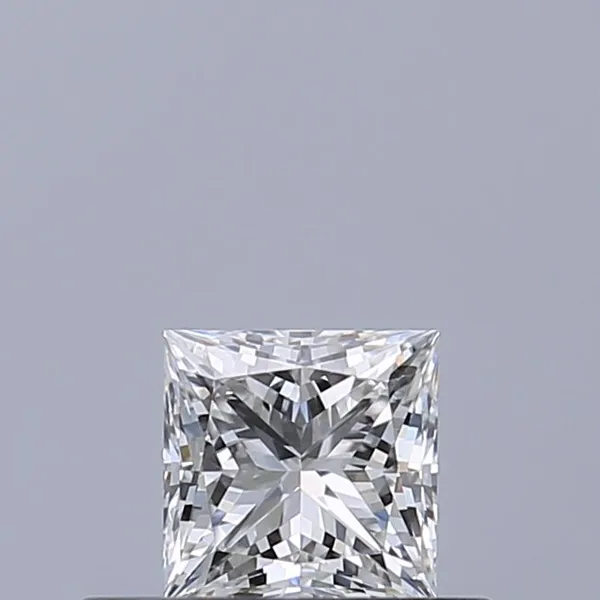 0.35ct PRINCESS E VVS2 Natural diamond