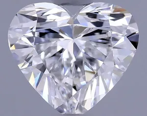 0.73ct HEART E VVS2 Natural diamond