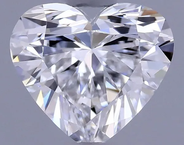 0.73ct HEART E VVS2 Natural diamond