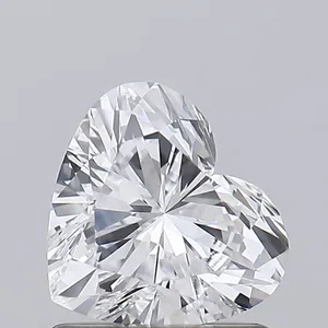 0.9ct HEART D VVS1 Lab diamond