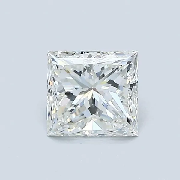 0.81ct PRINCESS G VVS2 Natural diamond