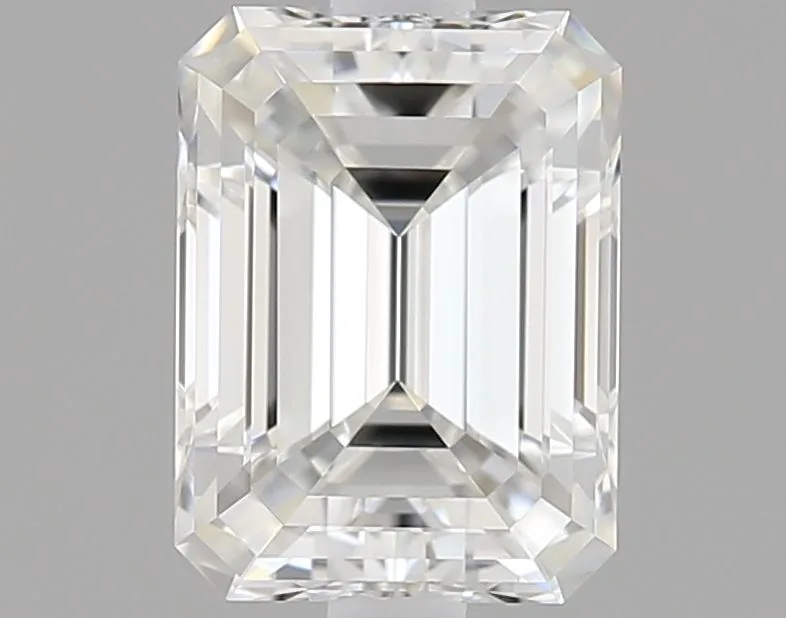 0.70ct EMERALD F VVS2 Natural diamond