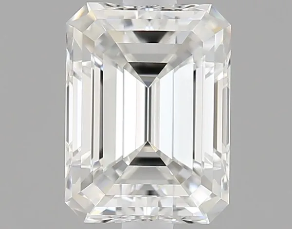 0.7ct EMERALD F VVS2 Natural diamond