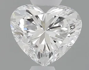 0.59ct HEART D VVS2 Lab diamond