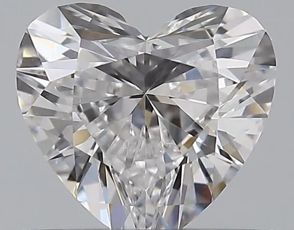 0.5ct HEART D VVS1 Natural diamond