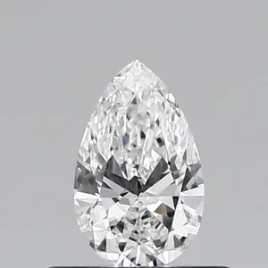 0.35ct PEAR D IF Natural diamond