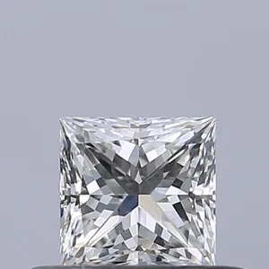 0.34ct PRINCESS E VVS1 Natural diamond
