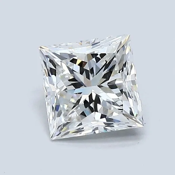 1.04ct PRINCESS F VS1 Natural diamond