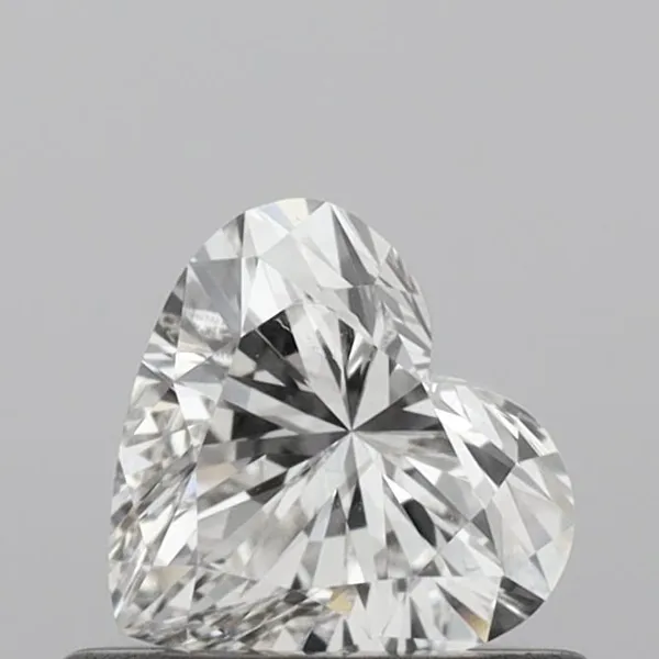 0.47ct HEART F VVS2 Lab diamond