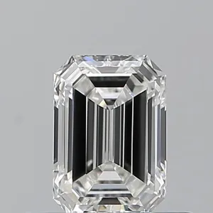 0.5ct EMERALD G VVS2 Natural diamond