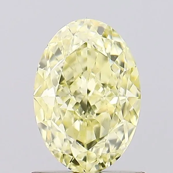 1.19ct OVAL Fancy Yellow VS2 Coloured Lab diamond