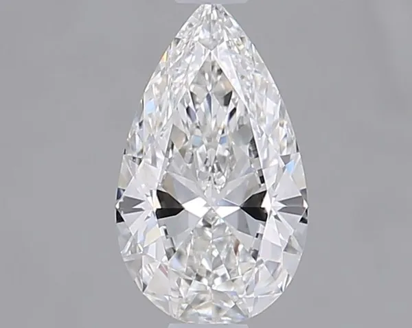 0.51ct PEAR F VS2 Natural diamond
