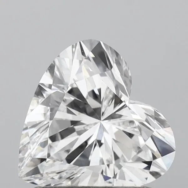 1.05ct HEART F VVS1 Lab diamond