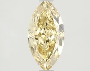 1.52ct MARQUISE Fancy Intense Yellow VS1 Coloured Lab diamond
