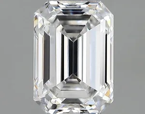 0.35ct EMERALD D VVS1 Natural diamond