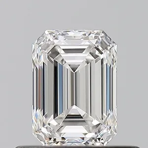 0.57ct EMERALD F VVS1 Natural diamond