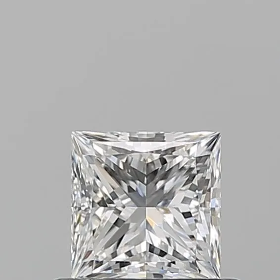 0.62ct PRINCESS F VVS2 Natural diamond