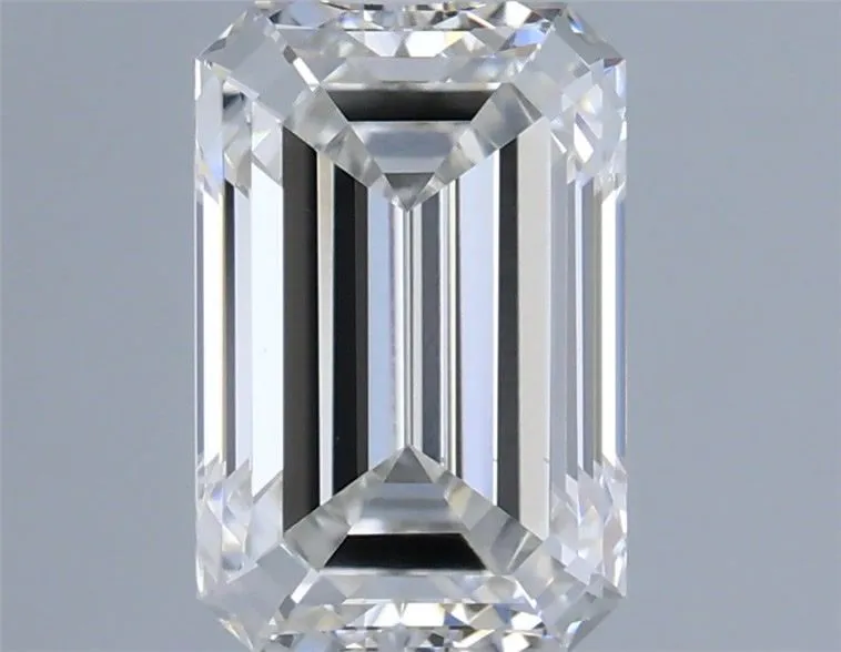 0.86ct EMERALD F VS1 Lab Grown diamond