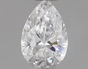 0.4ct PEAR D IF Natural diamond
