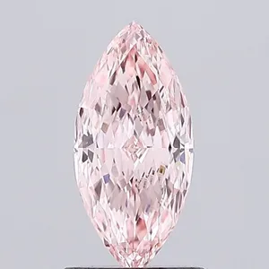 1.01ct MARQUISE Fancy Vivid Pink VVS2 Coloured Lab diamond