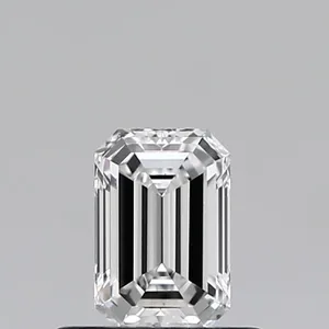 0.4ct EMERALD D VS2 Natural diamond