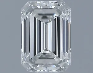 0.46ct EMERALD H VS1 Natural diamond
